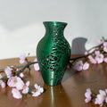 Elegant Emerald Green Vase