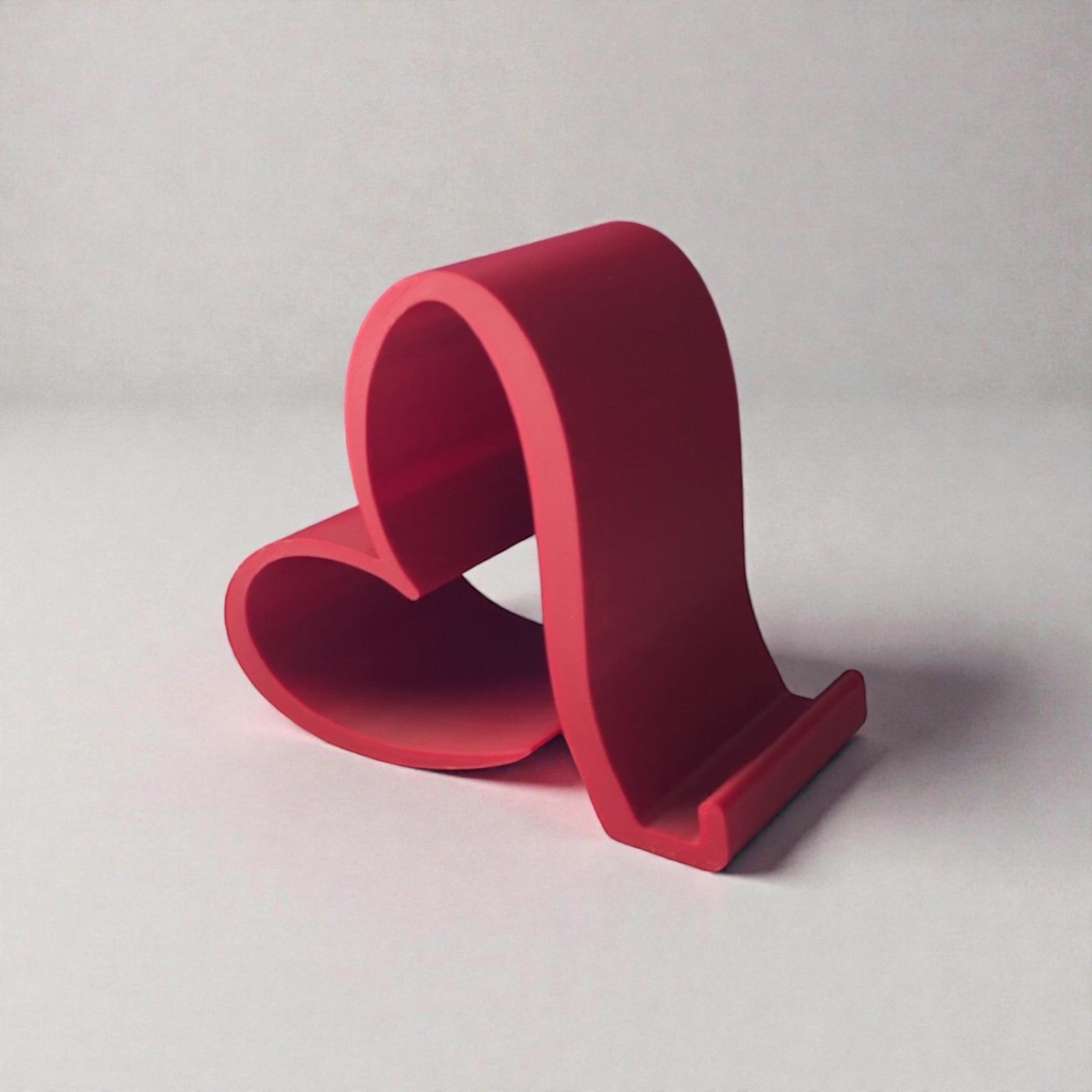 Heart-Shaped Phone Stand