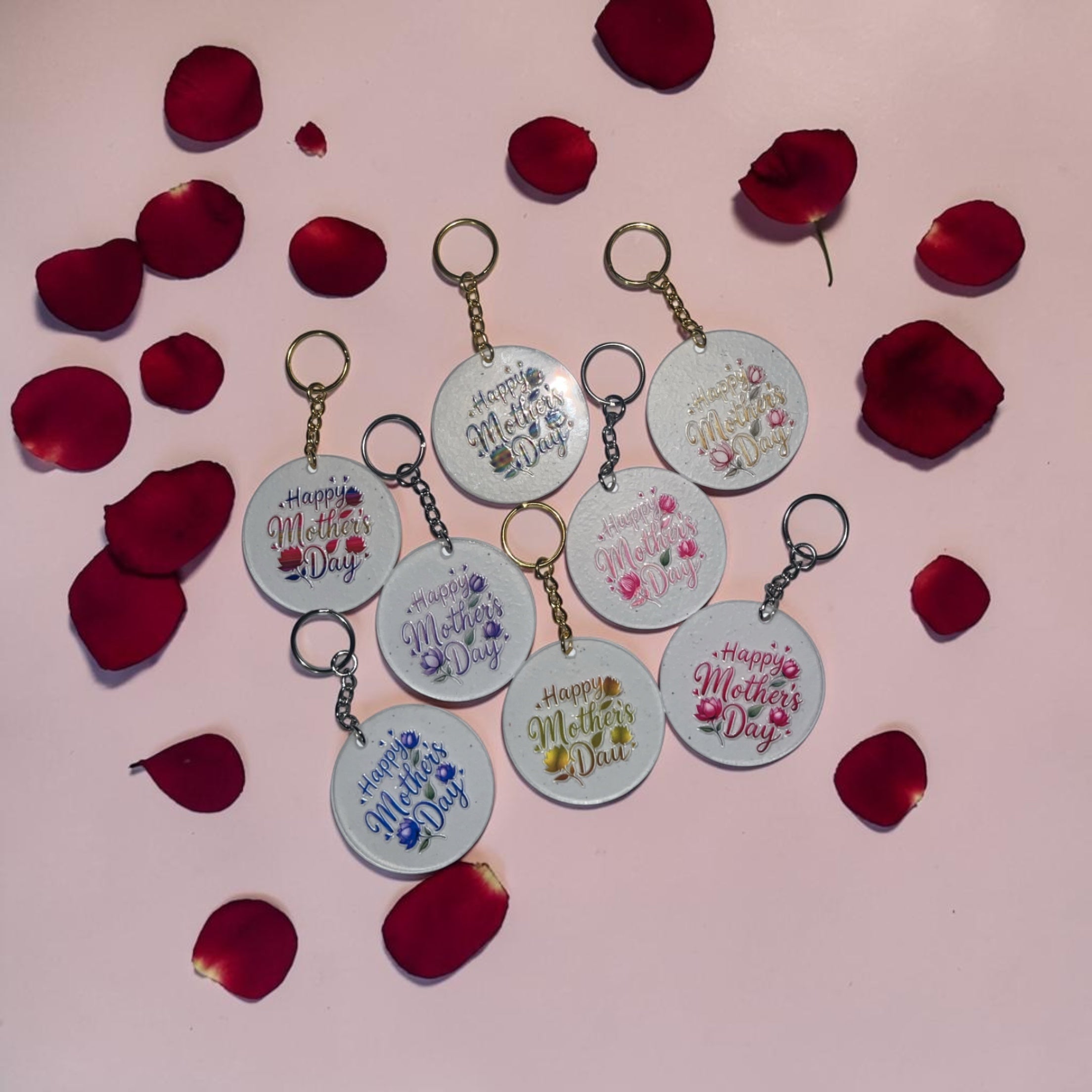 Personalized “Happy Mother’s Day” Keychains