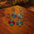 Autism Puzzle Keychain