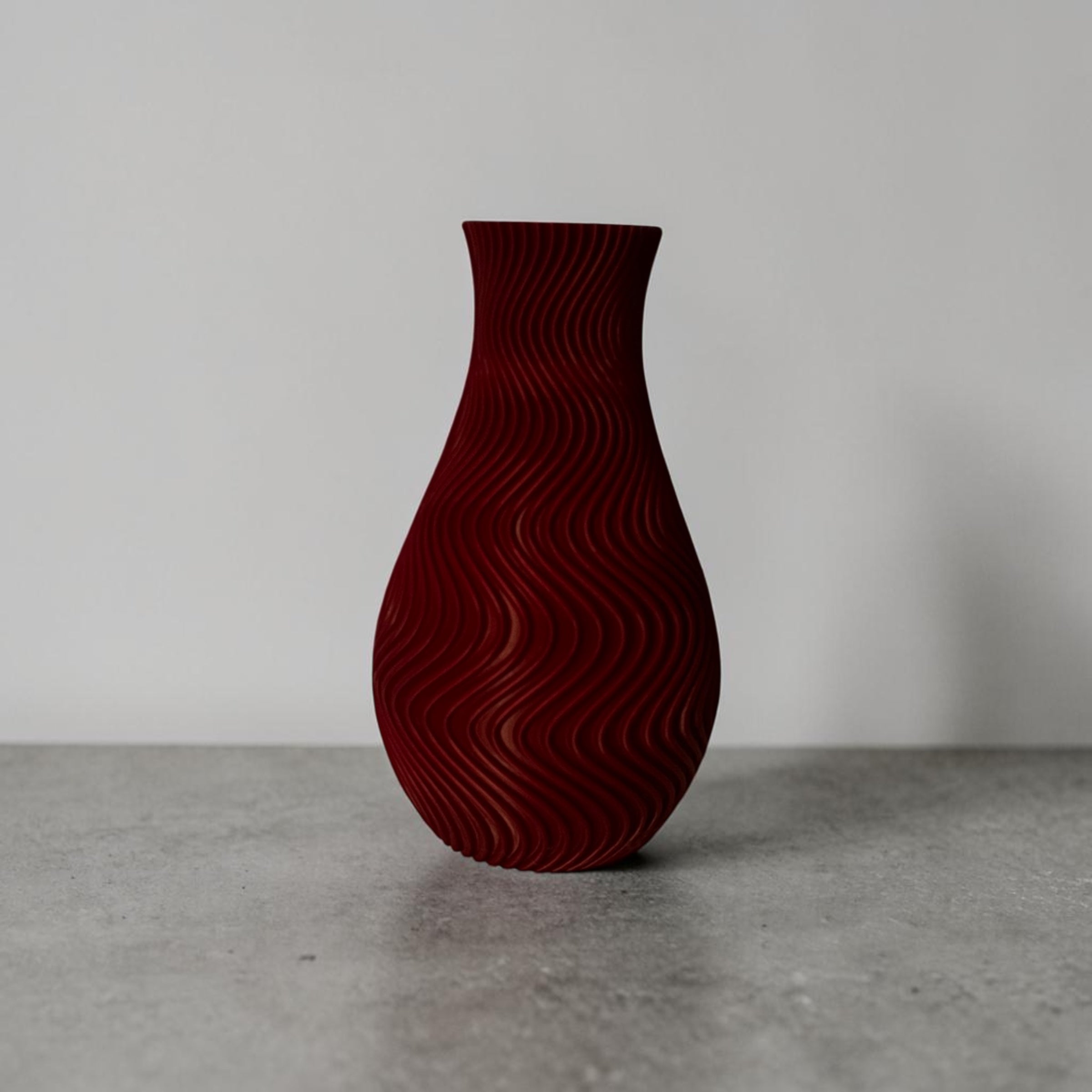 Minimalist Decorative Green Vase