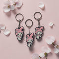 Kawaii Pink Bunny Keychain